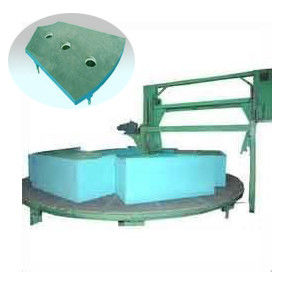 Circle Horizontal Sponge Cutting Machine For Flixible PU , Quadrate Foam Cutting Machine