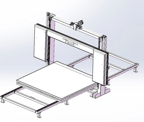 Резец лезвия CNC вертикальный Vibrition для пены 4kw 380V 50HZ отскока гибкой