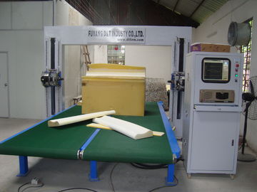 автомат для резки 1800KG лезвия гибкого полиуретана таблицы ленточного транспортера 6KW осциллируя