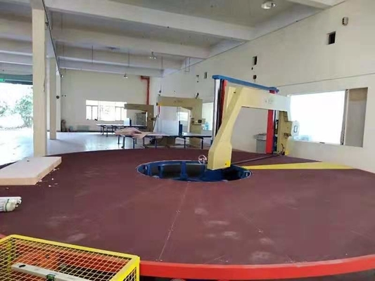 Автомат для резки губки круга горизонтальный для гибкой пены PU Quadrate