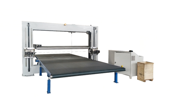 Пены автомата для резки губки CNC лезвие автоматическое 6kw PU горизонтальной осциллируя