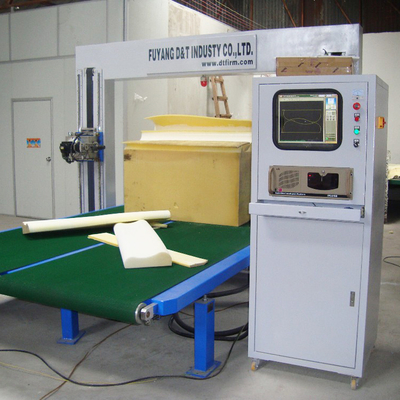 Осциллировать автомата для резки PU пены губки CNC D&T автоматический горизонтальный