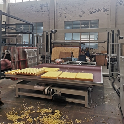 CNC горизонтальная высокоскоростная вибрационная губка режущая машина