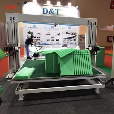 Машина для резки CNC с двумя лезвиями 10 м/мин для гибкого ПУ с сертификатом CE и колеблющейся резкой лезвия