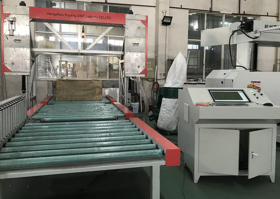 Semi твердый провод CNC пены 3D отрезал машину со свертывая таблицей