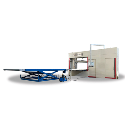 Автомата для резки Cnc пены полиуретана контур твердого вертикальный вращаясь
