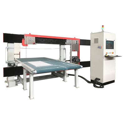Твердый PU пенится машина отрезка провода CNC с вертикальным лезвием 6m/Min 2860rpm