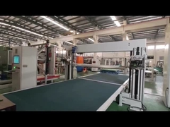 Автоматическая двойная лезвие горизонтальная и вертикальная PU пенопласта губка CNC режущая машина