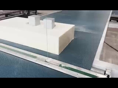 DTC-FK2012 CNC Pu пенопластная губка режущая машина горизонтальное и вертикальное лезвие