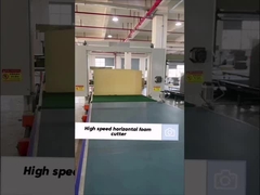 Хорошее качество CNC губка горизонтальная жесткая пена режущая машина автоматическая