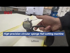 Круглый PU Круговая пена режущая машина Цифровая, Круговая горизонтальная резка