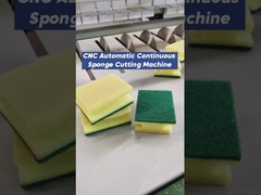 Автоматическая непрерывная губка фрезерная машина для мытья посуды абразивные губки