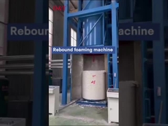 Линия производства пенообразующей машины непрерывного действия и пены с эффектом памяти