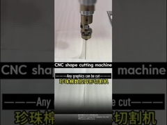 40 м/мин Пенообразовательная вертикальная CNC-машина для резки губки для резки 2D-форм